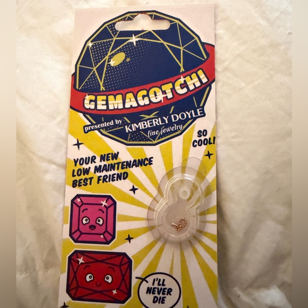 Kimberly Doyle Baby Gemagotchi Rose Gold Amethyst Diamonds inc packaging! - Picture 5 of 10
